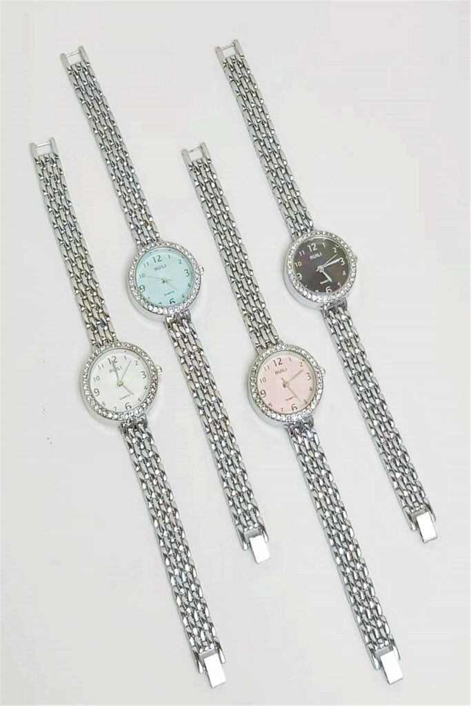 Bracelet De Montre Femme Argent Massif Vintage Poinçons P 44 G