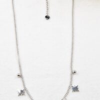 Collier étoile argent